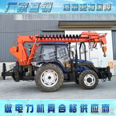 工宝804拖拉机随车吊一体机 高效多功能作业解决方案