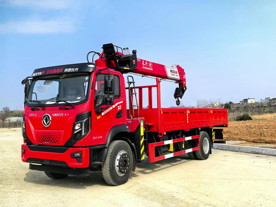 东风X1长兴8吨随车吊 高效作业新选择，优惠活动火热进行中